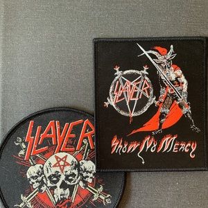 METAL | SLAYER 2018 tour patches
